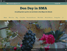 Tablet Screenshot of dondayinsma.com